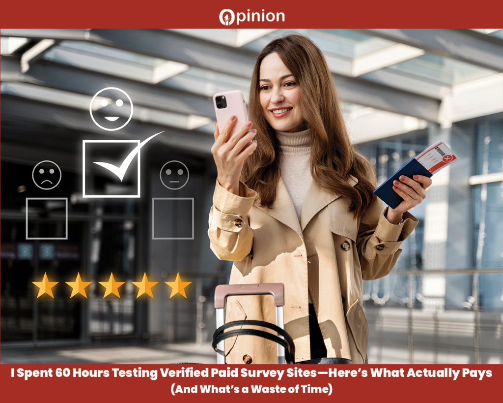 I Spent 60 Hours Testing Verified Paid Survey Sites—Here’s What Actually Pays (And What’s a Waste of Time) I Spent 60 Hours Testing Verified Paid Survey Sites—Here’s What Actually Pays (And What’s a Waste of Time)